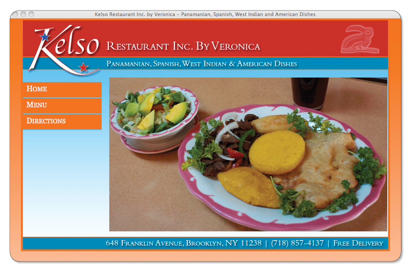 Kelso Restaurant Website